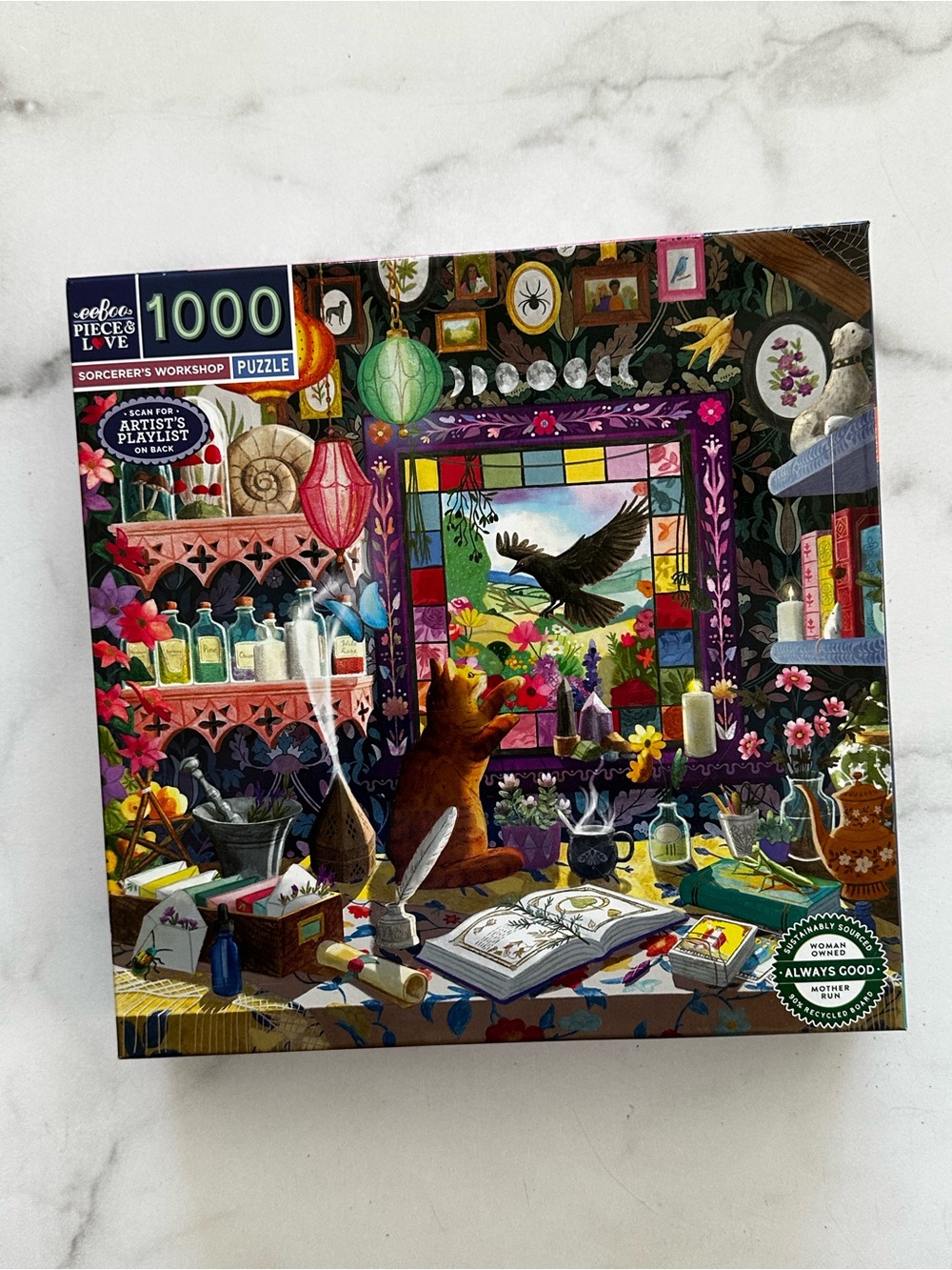 Eeboo Sorcerer's Workshop 1000 Piece Puzzle
